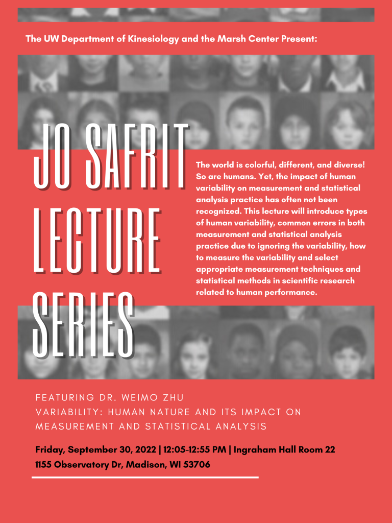 Jo Safrit Lecture - Kinesiology