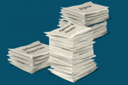 illustration of stacks of paper