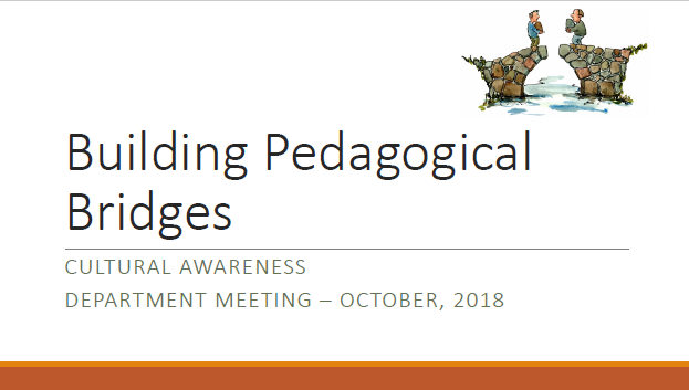 Building Pedagogical Bridges