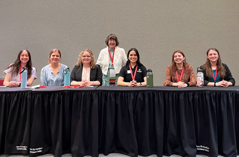 Motivational Interviewing Workshop at AOTA INSPIRE (2023) - Kansas City, MOClare Weible, Anna Avery, Emelina Van Buer, Dr. Larson, Brooke Bossert, Alyssa Bath, Megan Hufnagle 