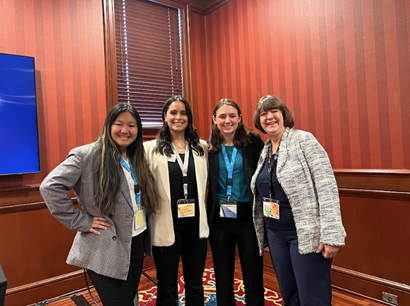 SSO:USA Conference (2023) - St. Louis, MOLydia Yang, Brooke Bossert, Megan Hufnagle, Dr. Larson 